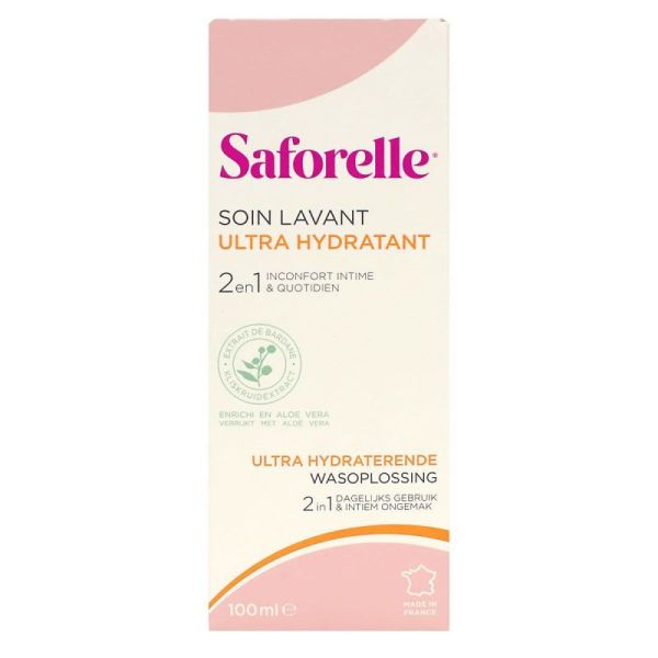 Saforelle Sol Soin Lav Ultra Hydrat Fl/100Ml