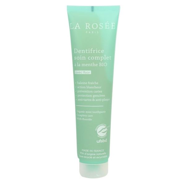 La Rosée Dentif Soin Cplet Ment Bio 75Ml