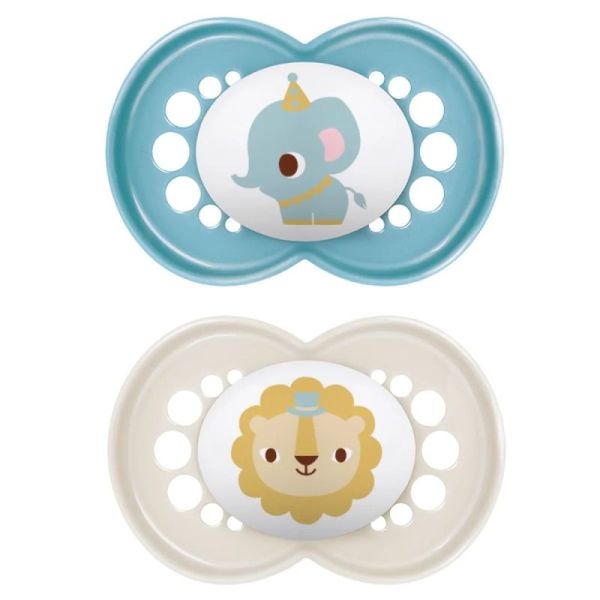 Mam Origin Sucette Silic +18M Animaux B/2