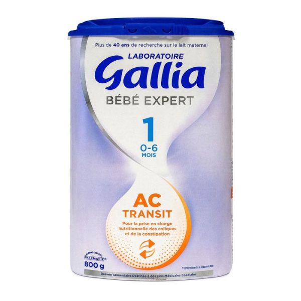 Gallia Bb Exp Ac Transit 1 Lait Pdr B/800G