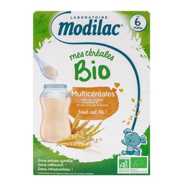 Modilac Cereales Bio Far Mult Céréal 6 M 250G