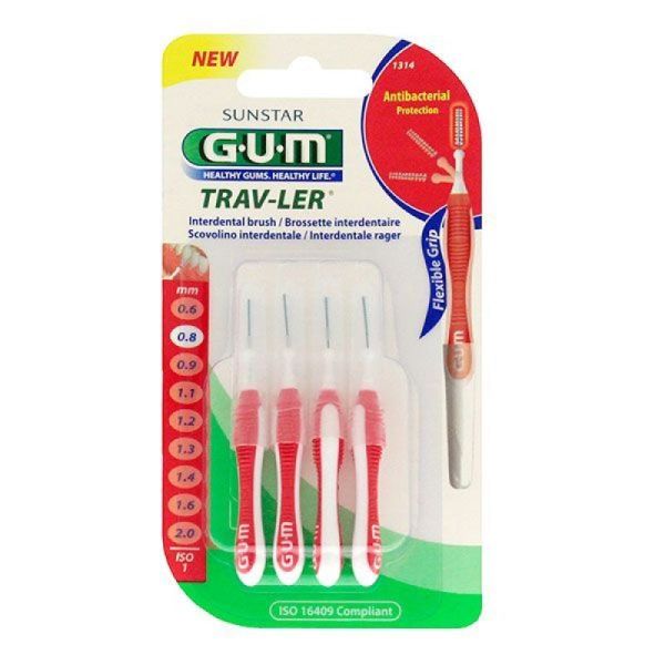 Gum Travler Brossett In-D Voy 0.8Mm B/6