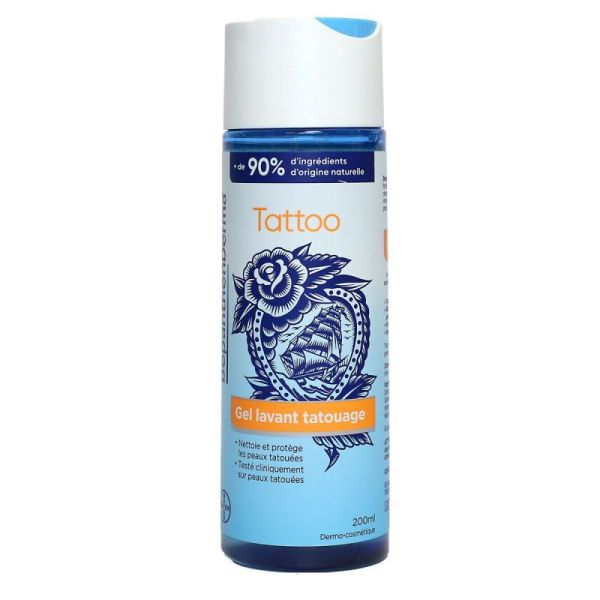 Bepanthenderma Tattoo Gel Lavant Fl/200Ml