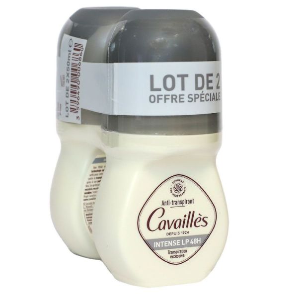 Cavailles Deo Int Déod Lp 48H 2Roll-On/50Ml