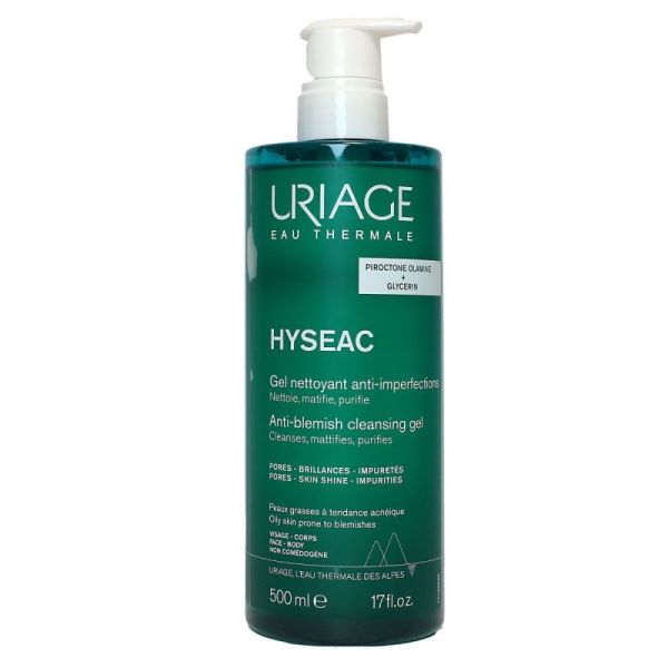 Uriage Hyseac Gel Nettoy Anti-Imperf Fp/500Ml