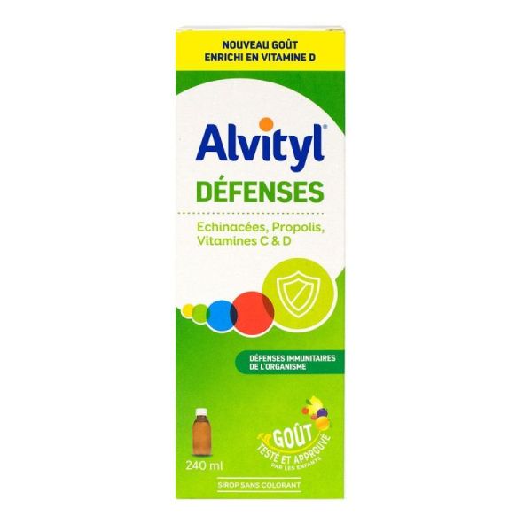 Alvityl Défenses Sirop Flacon /240Ml