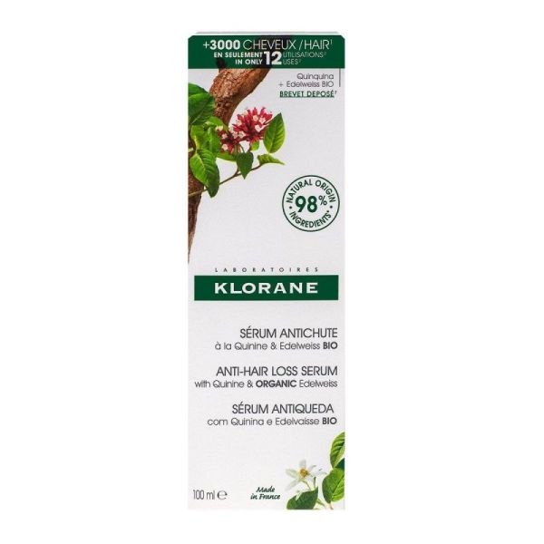 Klorane Capill Sérum Chute Quin Edelw 100Ml