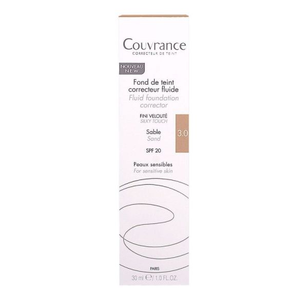 Avene Couvrance Fd Teint Corr Flde Sable 30Ml