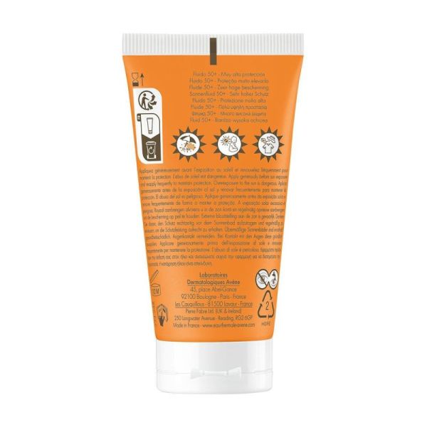 Avene Solaire Spf50+ Flde T/50Ml