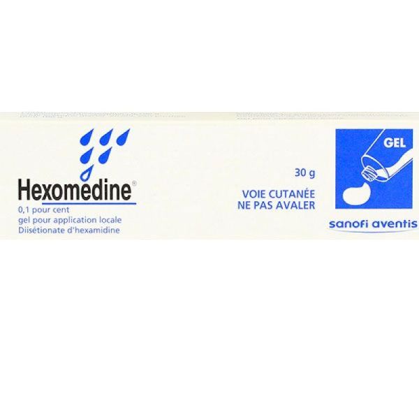 Hexomedine 0,1% Gel Cut T/30G