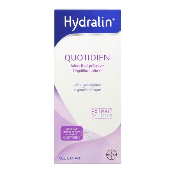 Hydralin Quotidien Gel Lav Us Int Fl/400Ml