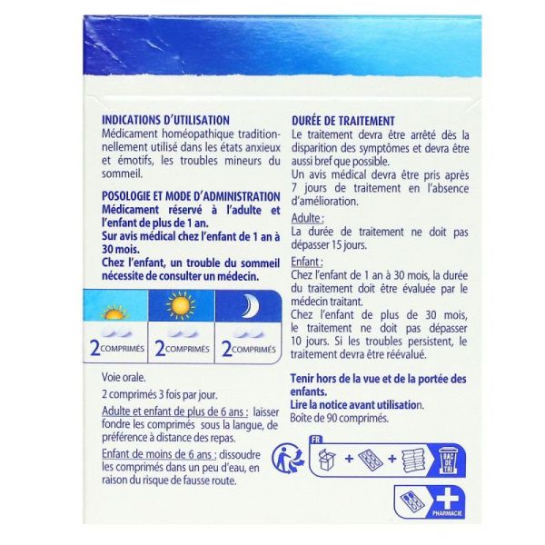 Sedatif Pc Cpr Subl Plq/90