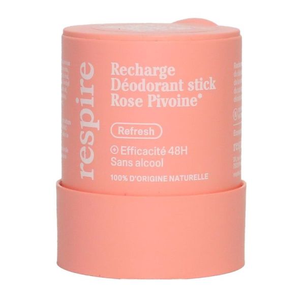 Respire Déod Rose Pivoine St Rech/50G