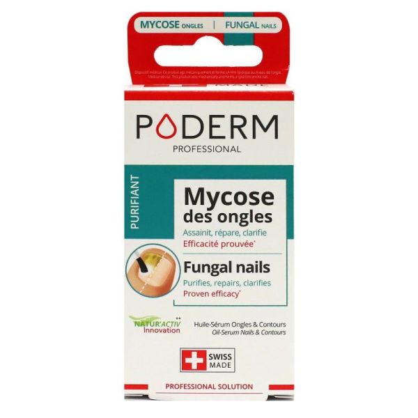 Poderm Purifiant Hle Sérum Mycose Ongl Fl/8Ml