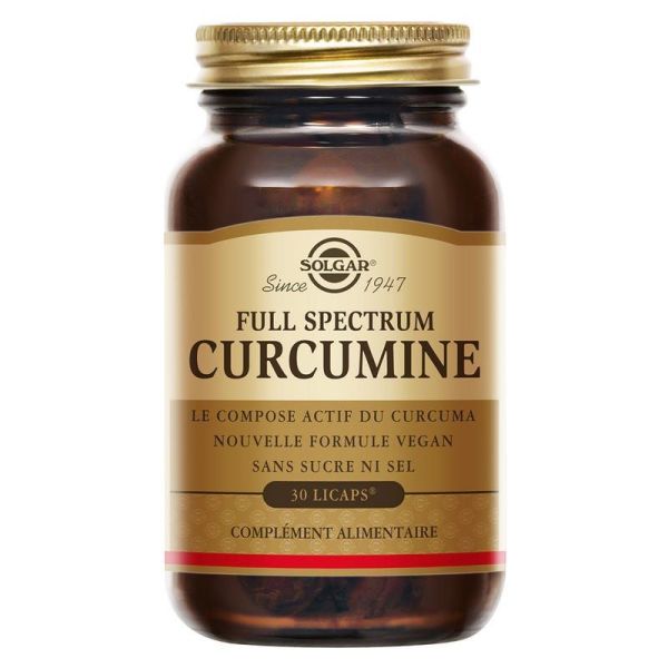 Solgar Curcumine Full Spectrum Gél P/30