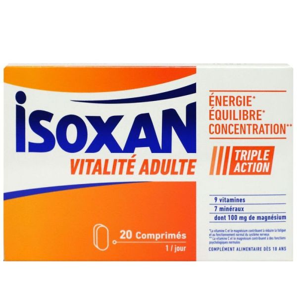 Isoxan Vitalite Adulte Cpr B/20