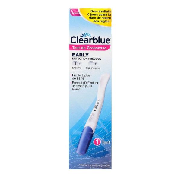 Clearblue Early Test Gross Détect Préc B/1