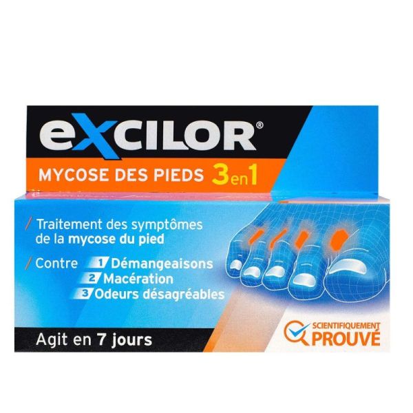 Excilor Trait Mycose 3En1 T/15Ml