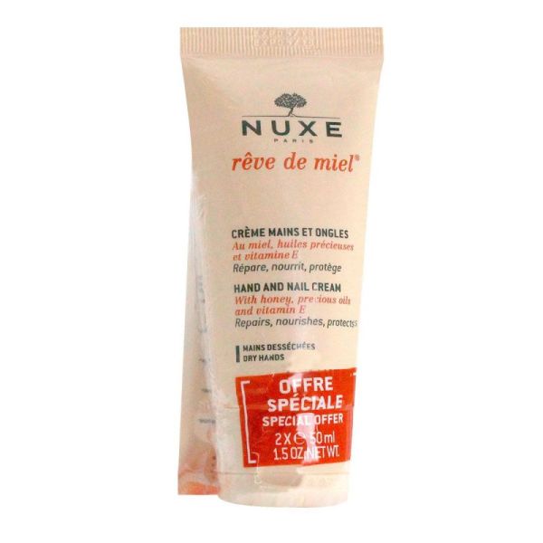 Nuxe Reve De Miel Cr Main Ongle 2X50Ml
