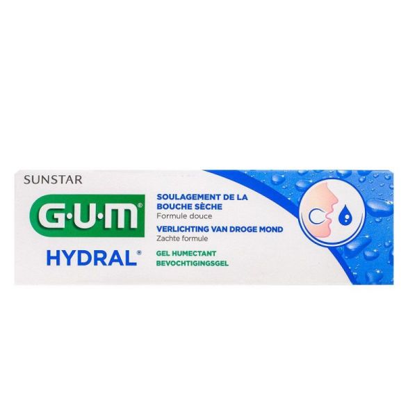 Gum Hydral Gel Humect Bouche Sèche T/50Ml