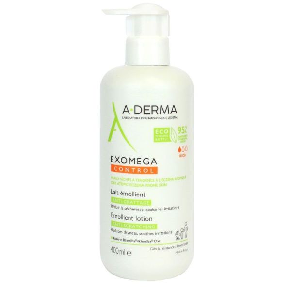 Aderma Exomega Control Lait Émolient 400Ml