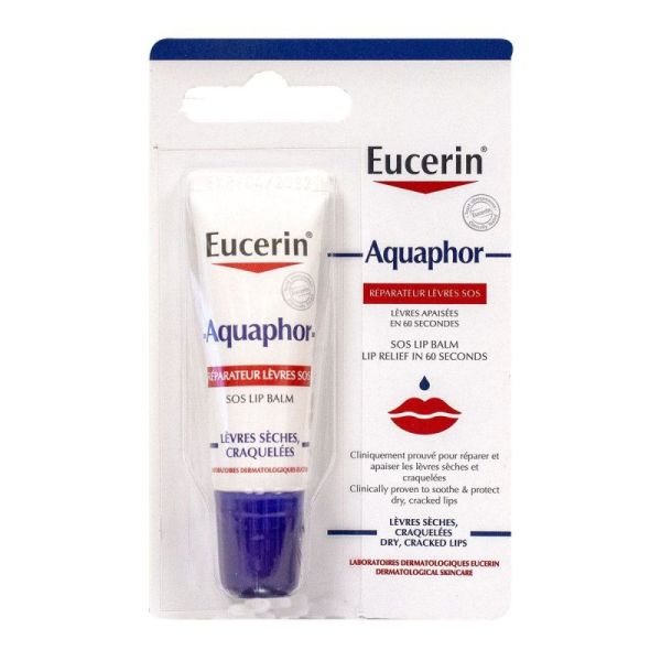 Eucerin Aquaphor Bme Répar Lèv Sos T/10Ml