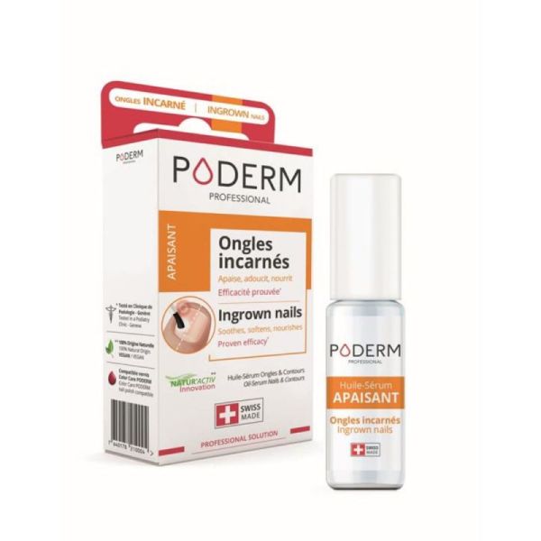 Poderm Apaisant Hle Sérum Ongl Incarn Fl/8Ml