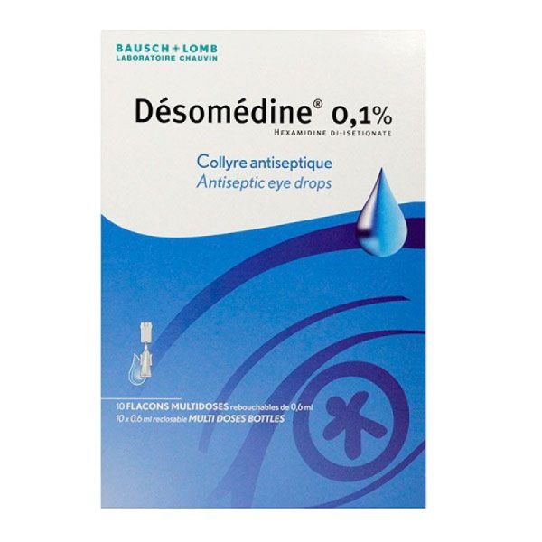Desomedine 0,1% Collyr S 10Fl/0,6Ml