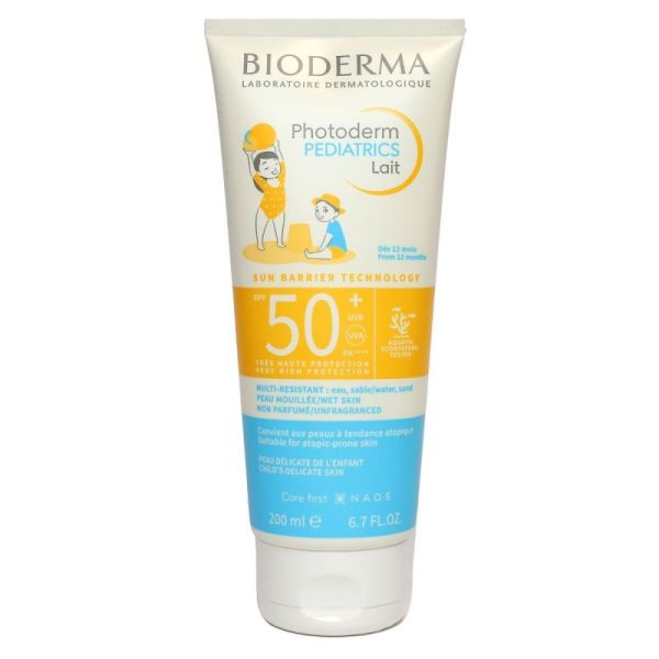 Bioderma Photoderm Pediat Spf50+ Lait T/200Ml