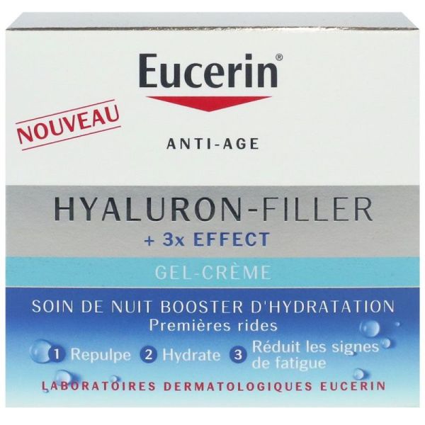 Eucerin Hyaluron-Fill+3X Emul Boo Nuit 50Ml