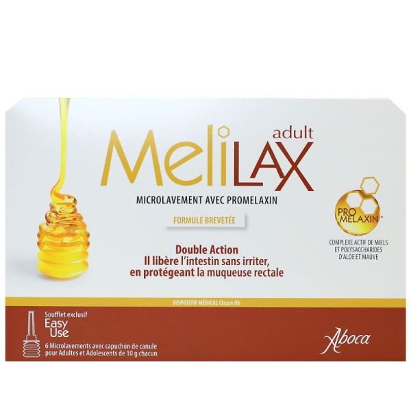 Melilax Adulte Gel Rect Microlavement 6T/10G