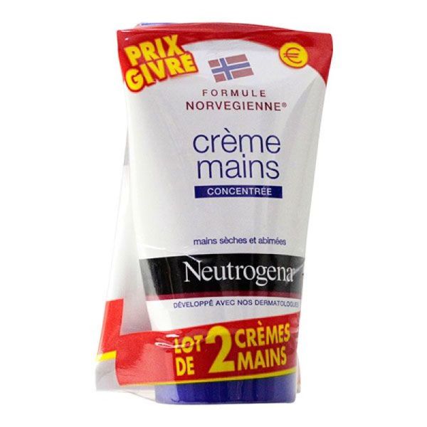 Neutrogena Cr Mains Hydrat Conc 2T/50Ml