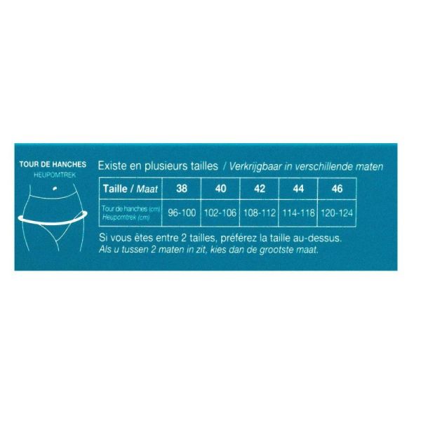 Saforelle Culotte Fuites Urinaires Noire T40