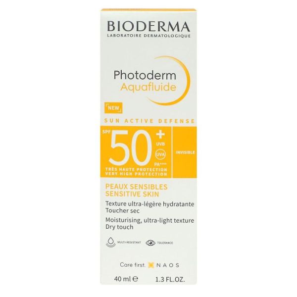 Bioderma Photoderm Spf50+ Aquafluide T/40Ml