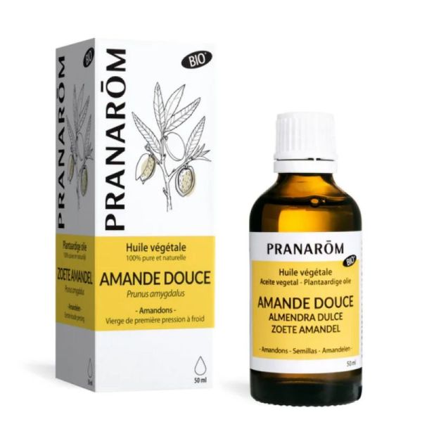 Pranarom Hle Végét Bio Amande Douce Fl/50Ml