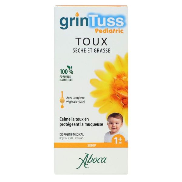 Grintuss Pediatric Sp Tx Sèche Grasse Fl/128G