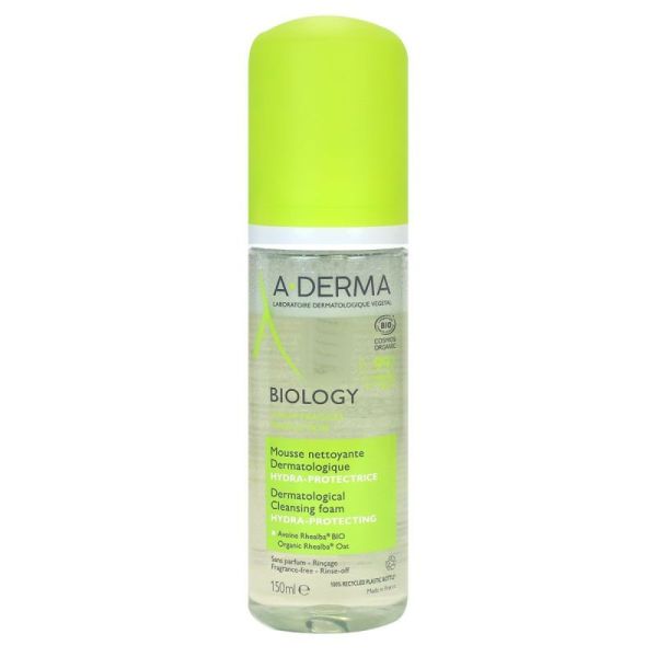 Aderma Biology Mousse Nettoyante Hydra-Protectrice 150Ml