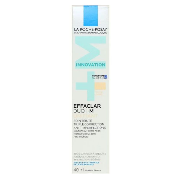 Effaclar Duo + M Unif La Rp Cr Light T/40Ml