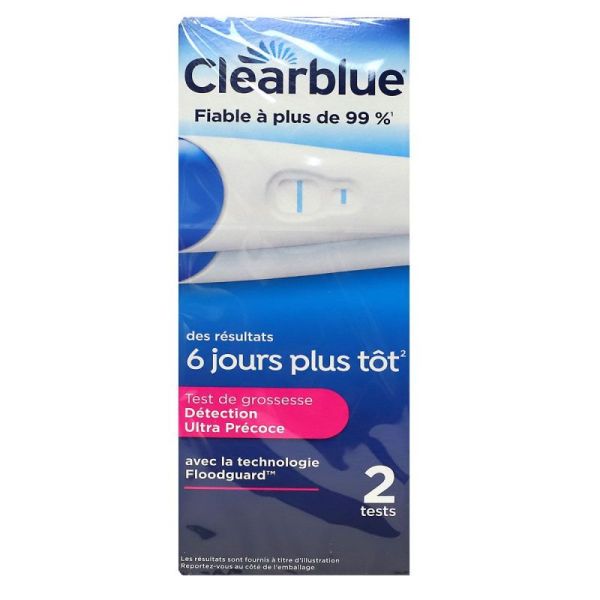 Clearblue Early Test Gross Détect Préc B/2
