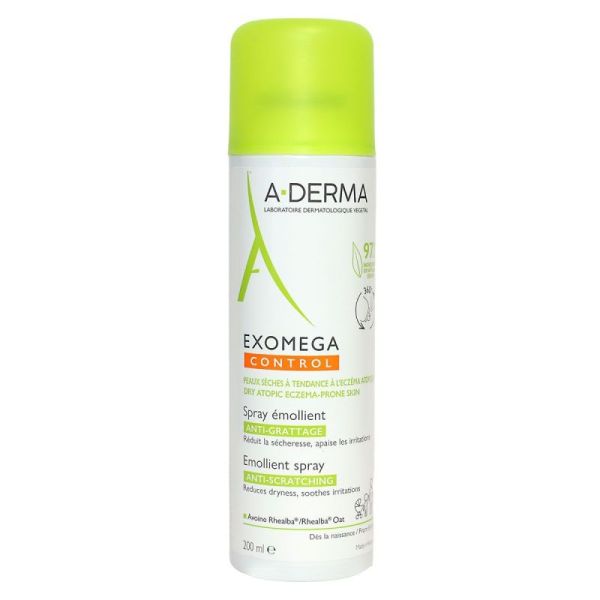Aderma Exomega Control Spray Émollient Flacon/200Ml