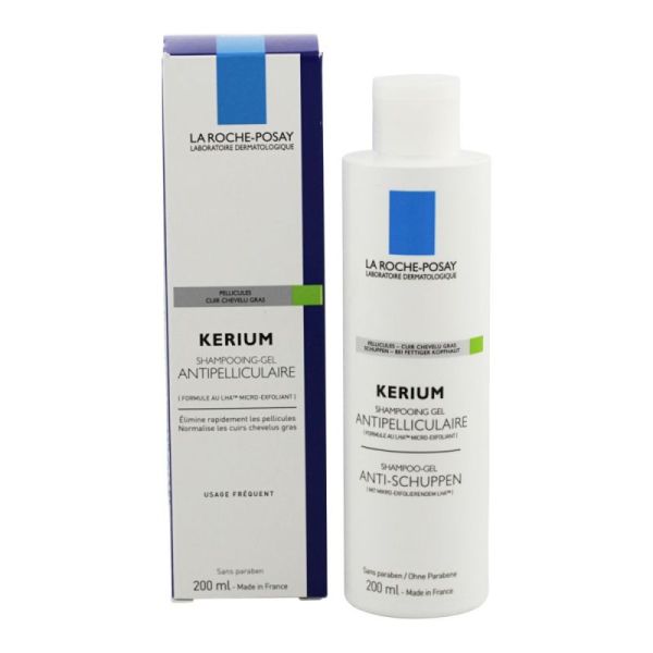 Kerium La R P Shamp Gel Pell Grasse Fl/200Ml