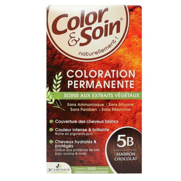Color&Soin Kit Coloration Perm 5B Marron Choc