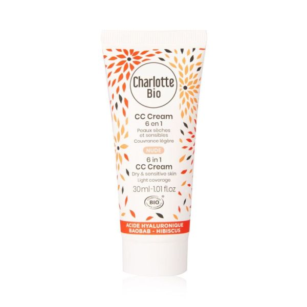 Charlotte Bio Cr Cc Cream 6 En 1 Nude T/30Ml