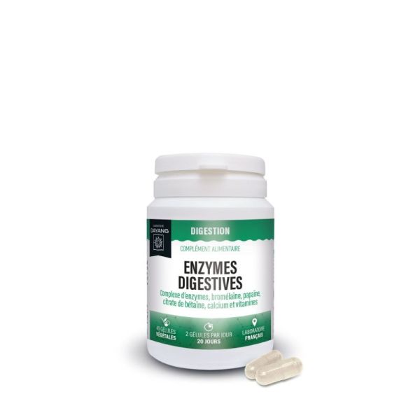 40 gélules Enzymes digestives