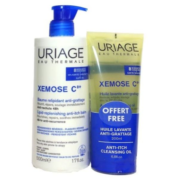 Uriage Xemose C8+ Bme Relip Gratt 500Ml+Hle