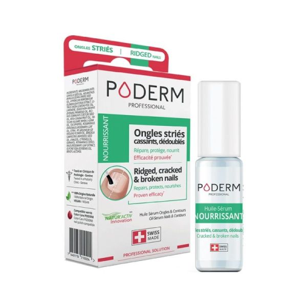 Poderm Nourrissant Hle Sérum Ongl Striés 8Ml