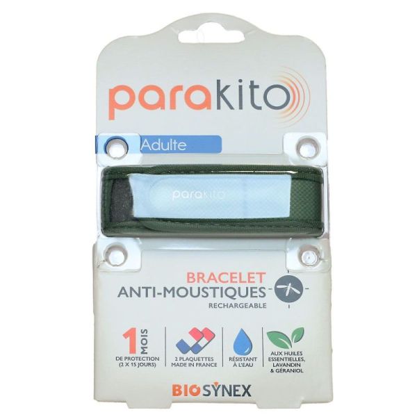 Parakito Color Bracelet Rech Moust Ad Kaki 2