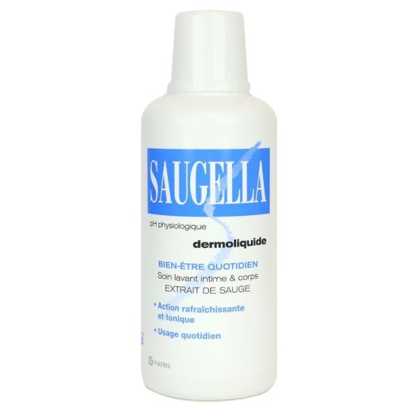 Saugella Emul Dermoliq Lav Fl/500Ml