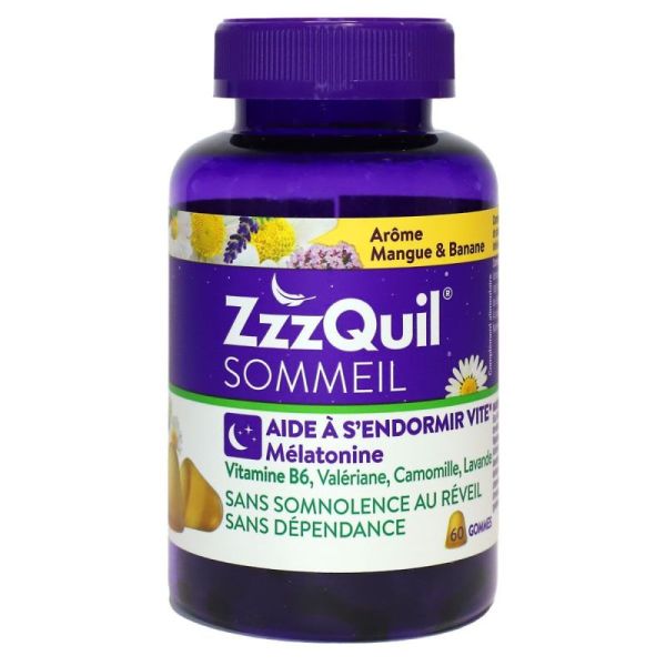 Zzzquil Sommeil Gom Mangue Banane P/60