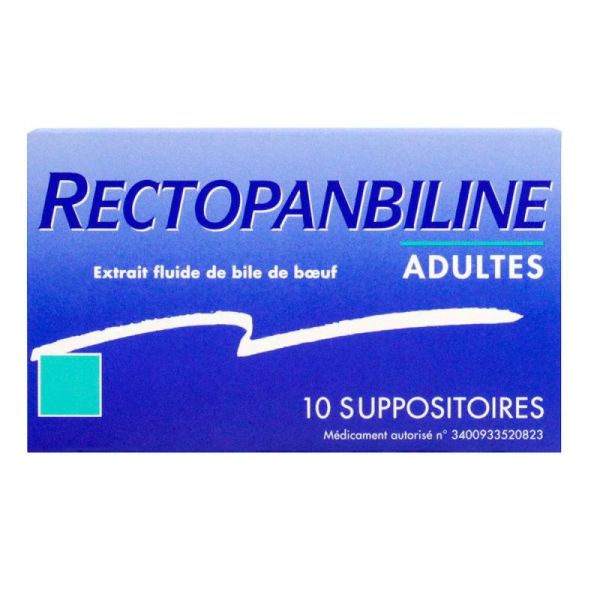 Rectopanbiline Suppo Ad 1Plq/10